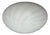 Space Age Murano Glass Swirl Ceiling Lamp in Glossy White, 1970s For Sale