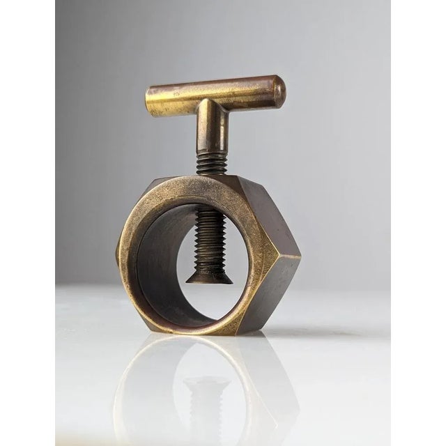 Nutcracker from the middle of the century from Austria. Both for quality and design used this piece is in the work circle...