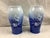Blue 1930s Bing and Grondahl Christmas Roses Vases - a Pair For Sale - Image 8 of 9