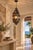 Moroccan Moroccan Hall Lantern Light Fixture With Multi-Color Glass Moorish Style For Sale - Image 3 of 15