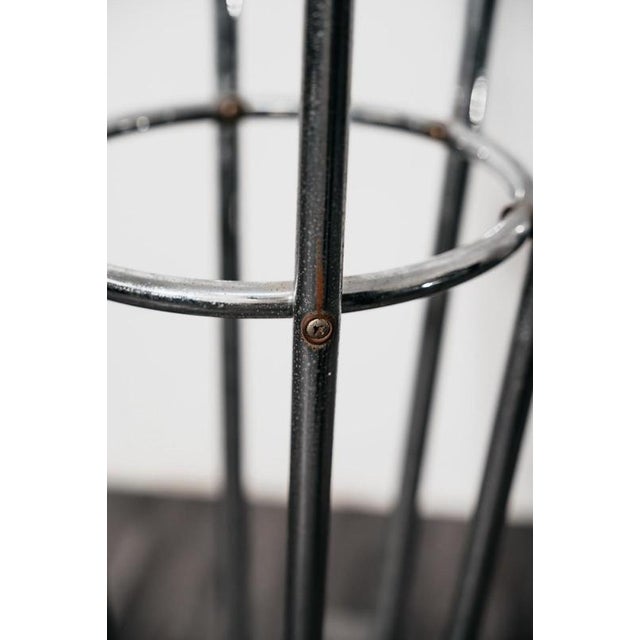 1970s Coat Rack in Travertine and Steel from Mannelli Brothers, 1970s For Sale - Image 5 of 10