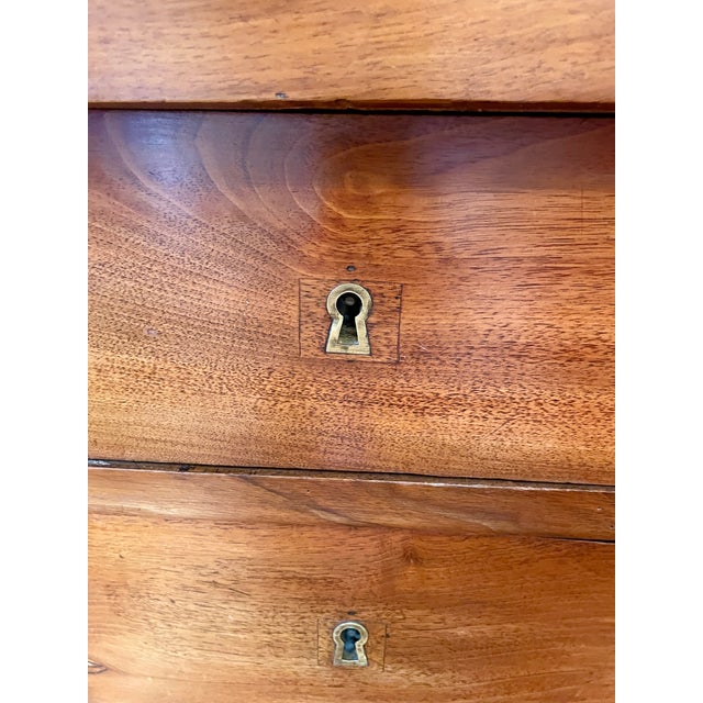 19th C. Louis Phillippe Three Drawer Chest For Sale - Image 4 of 5