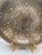 Late 20th Century Large Ornate Silver and Gold Embossed Paisley Decorative Bowl For Sale - Image 5 of 7