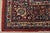 Sarouk Rug 8’3” X 10’11” Red Wool Vintage Traditional Hand-Knotted Carpet For Sale - Image 12 of 15