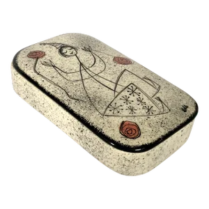 California Mid Century Pottery Box