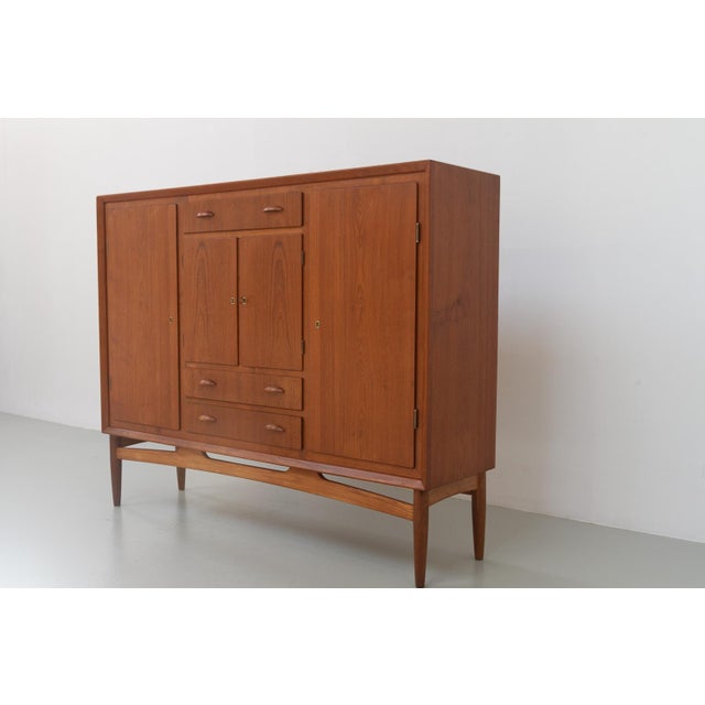 1950s Danish Modern Teak Sideboard, 1950s For Sale - Image 5 of 18