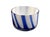 Italian Tom Ford for Gucci Murano Blue and White Bowl For Sale - Image 3 of 8