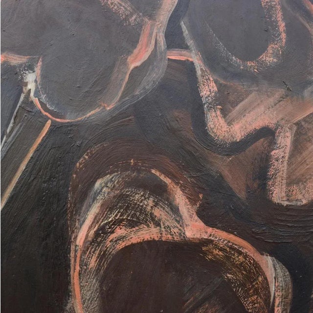 John Kaine, Standing Figure, 1960, Acrylic on Board For Sale - Image 3 of 8