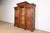 Victorian Herter Brothers Style Monumental Antique Eastlake Victorian Carved Walnut and Burl Wood Triple Bookcase Cabinet For Sale - Image 3 of 13