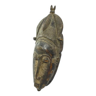 Early 20th Century Baule Mask Côte d'Ivoire For Sale