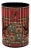 Scottish Heritage Red Tapestry Waste Bin For Sale