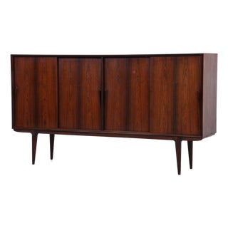 Mid-Century Model 19 Highboard in Rosewood from Omann Jun, 1960s For Sale