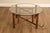Wood McGuire Bamboo And Rattan Round Glass Top Coffee Table For Sale - Image 7 of 16
