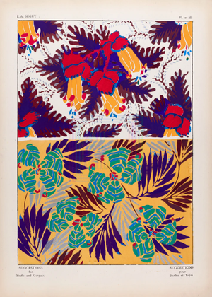 Ea Seguy Suggestions Pour Étoffes Et Tapis, Plate 15