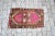 Vintage Mid Century Brown & Pink Rug For Sale - Image 6 of 6