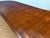 Traditional Oval Mahogany Double Pedestal Dining Table by Leighton Hall - Showroom Sample For Sale - Image 12 of 14