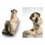 Terracotta Lion Statues, Set of 2 For Sale - Image 3 of 11