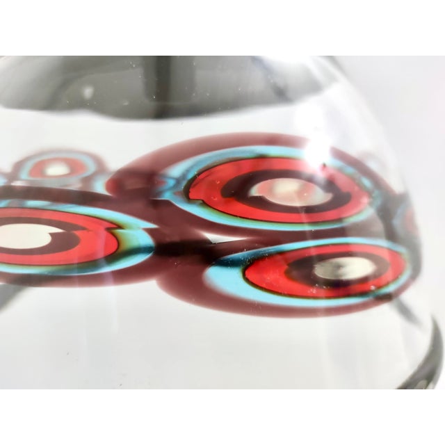 Silver Vintage Murano Glass Pendant Light by Angelo Barovier for Barovier & Toso, 1960s For Sale - Image 8 of 13