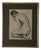 Carl Felkel, Female Nude Charcoal Drawing, Chalk and Charcoal, Framed For Sale