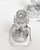 Cambridge Dolphin Fish Clear Glass Candlesticks For Sale - Image 16 of 18