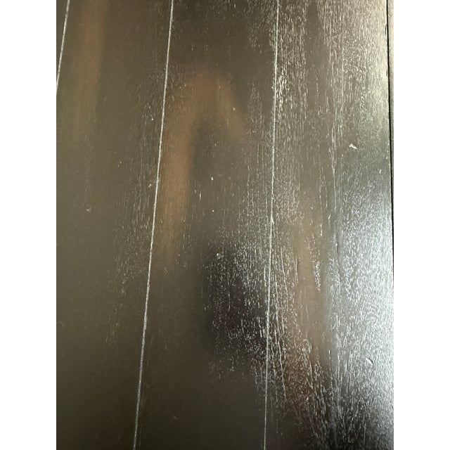 Black Geoffrey Hawkes for Restoration Hardware St. James Open Nightstands, Pair For Sale - Image 8 of 12