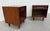 This listing is for a pair of Mid-Century Modern John Widdicomb Walnut Nightstands. Featuring a straight line cube design,...