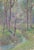 French Vintage 1924 Dawson Dawson-Watson Forest Stream Painting For Sale - Image 3 of 5