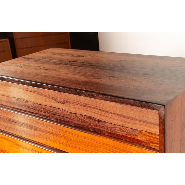 Large Danish Chest of Drawers in Rosewood by Svend Langkilde, 1960s For Sale - Image 15 of 17