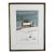 Original Large Watercolor Winter Farm Scene by Tom Zientek For Sale