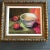 Original Vintage Still Life Painting With Bowl & Apples by L. Cohen For Sale In Philadelphia - Image 6 of 6