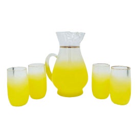 Example of West Virginia Glass Specialty Co. Glassware Sets