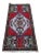 1960s Turkish Vintage Hand Knotted Doormat Rug For Sale