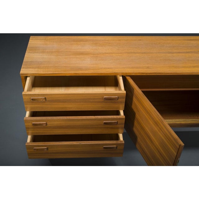 Vintage Walnut Sideboard, 1960s For Sale - Image 12 of 15