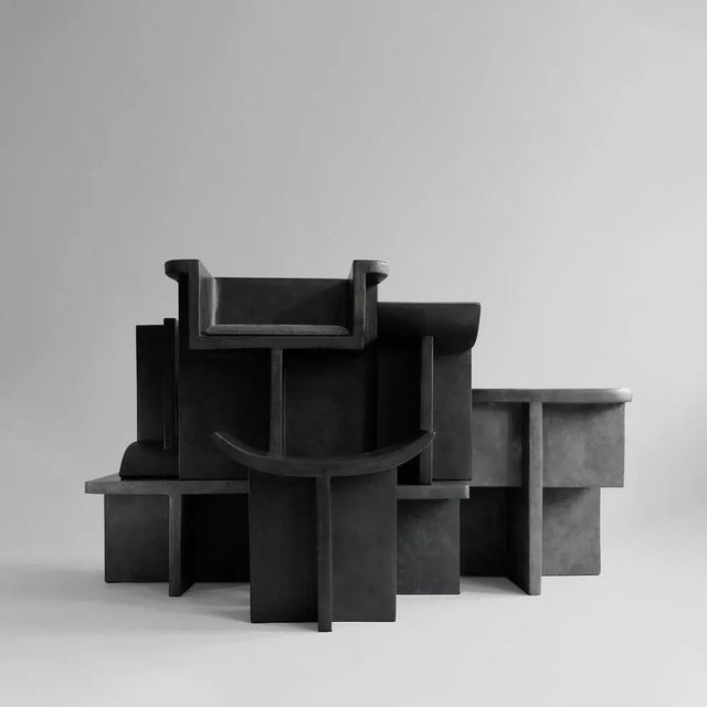 Sculpture Materials Sand Brutus Lounge Chair by 101 Copenhagen For Sale - Image 7 of 8