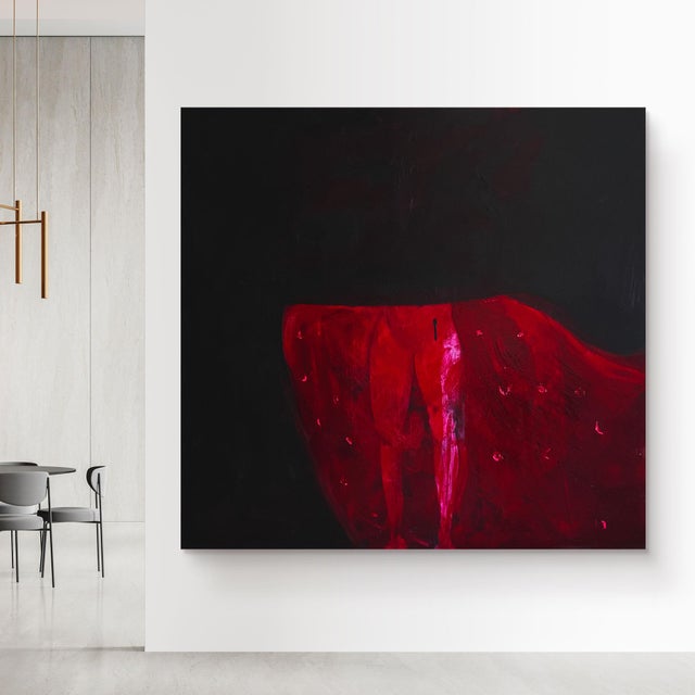 Abstract Contemporary Abstract Oil on Canvas "Forever" by Paul Landauer For Sale - Image 3 of 8