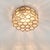 Mid-Century Modern Mid-Century Modern Glass Flush Mount from Limburg, Germany, 1970s For Sale - Image 3 of 10