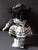 Blue Elegant Vintage Porcelain Doll, Blue and White Beauty From the 20th Century For Sale - Image 8 of 9