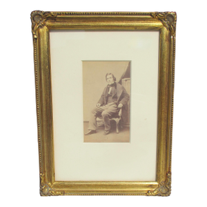 Carte De Visite Eugene Delacroix 1865-1870