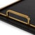 2020s Greyson Leather Rectangle Tray Large, Natural Brass For Sale - Image 5 of 8