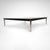 Bauhaus LC10 Coffee Table by Le Corbusier, Pierre Jeanneret and Charlotte Perriand for Cassina, 1990s For Sale - Image 3 of 7