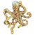 Bochic "Orient" Vintage Fancy Sapphire & South Seal Baroque Pearl Brooch For Sale - Image 15 of 18