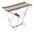 Vintage Metal Frame Folding Camp Stool For Sale
