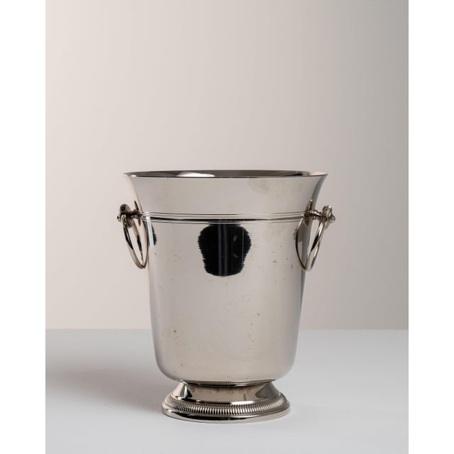 Mid 20th Century France Silver Ice Bucket For Sale - Image 15 of 15