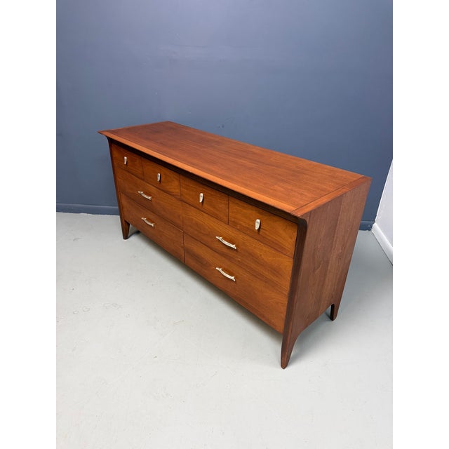1950s 1950s John Van Koert for Drexel Profile K4 Low Dresser Mid Century For Sale - Image 5 of 15