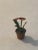 Very special and unusual miniature wax bronze in the shape of potted Ferber daisies made by artist Ludwig Redl. Purchased...
