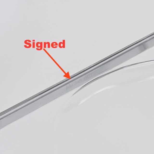 Black Frame Chairs from Castelli, 1970s, Set of 8 For Sale - Image 9 of 10