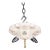 Restored 1930s Art Deco Ceramic Flush Mount Light For Sale