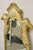 Gold Vintage Italian Florentine Carved Sculpted Giltwood Cream and Gold Wall Mirror For Sale - Image 8 of 12
