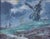 Medium-sized expressive landscape with a staffage showing Don Quixote with Sancho Panza. A painting by an outstanding...