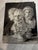 Drawing of Scultptures of Men, 19th Century, Paint on Paper For Sale - Image 3 of 3